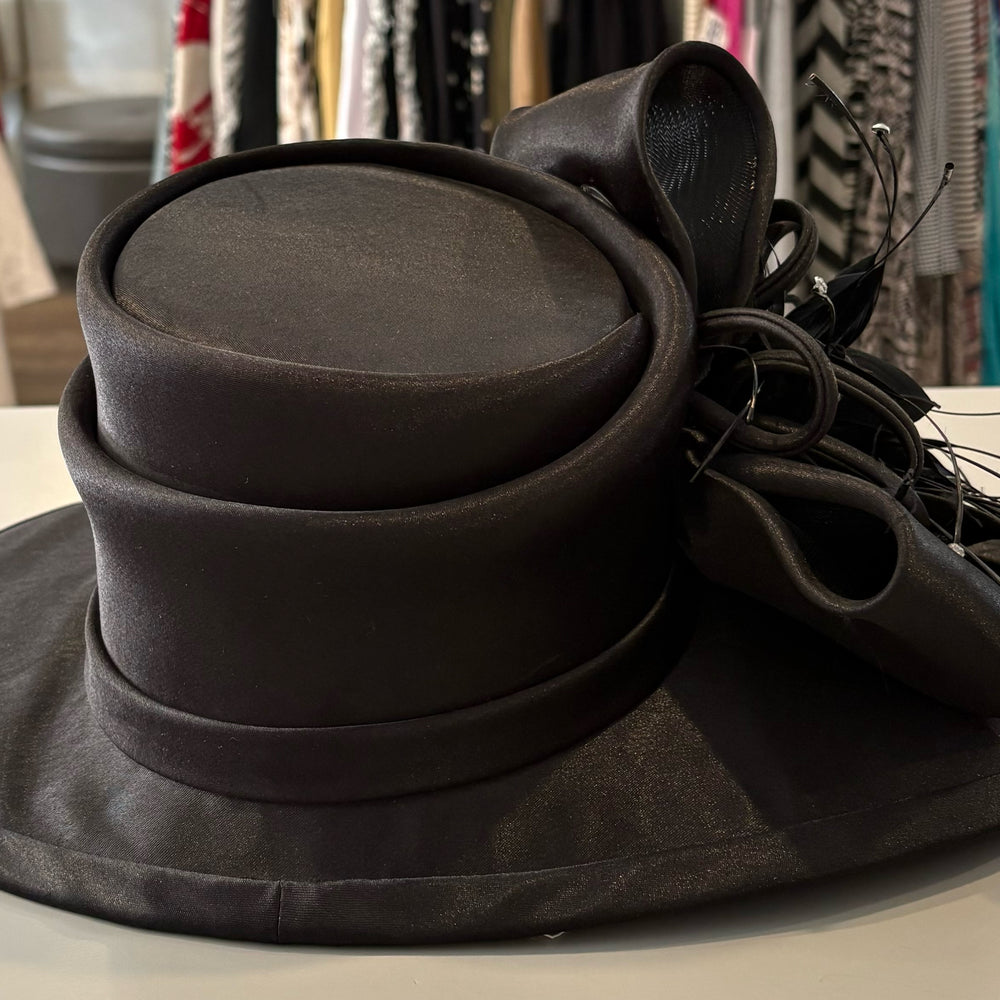 
                      
                        NWT Ms. Divine Black Church Hat
                      
                    