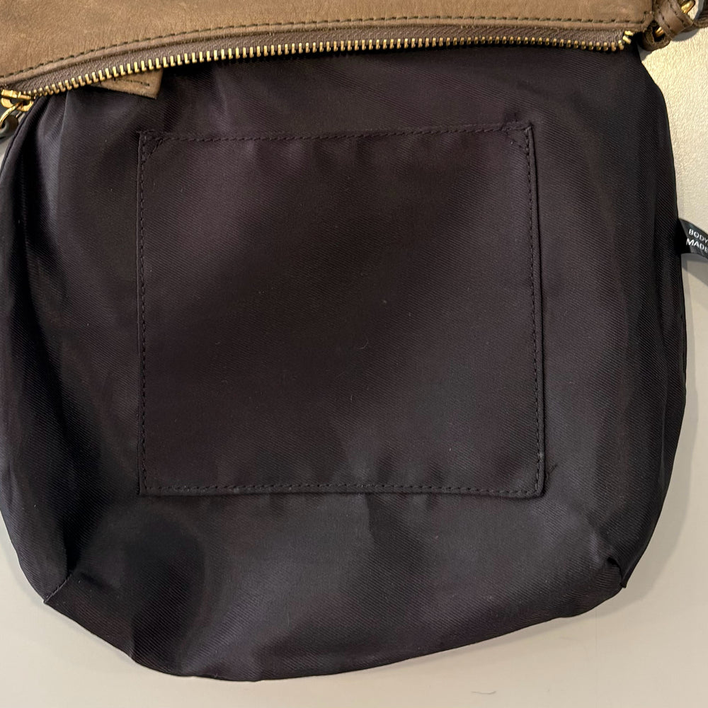 
                      
                        Margot NY Dark Brown Small Leather Adjustable Strap Crossbody with Tassel
                      
                    