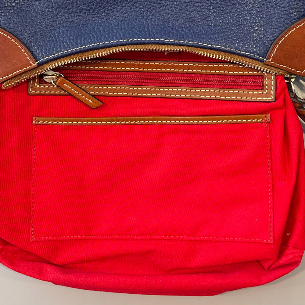 
                      
                        Dooney & Bourke Pebble Grain Small Kimberly Crossbody in Midnight Blue
                      
                    