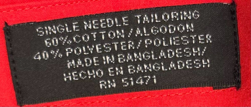 
                      
                        NWOT Marquis Men's Red Long Sleeve Dress Shirt Size: 17 1/2
                      
                    