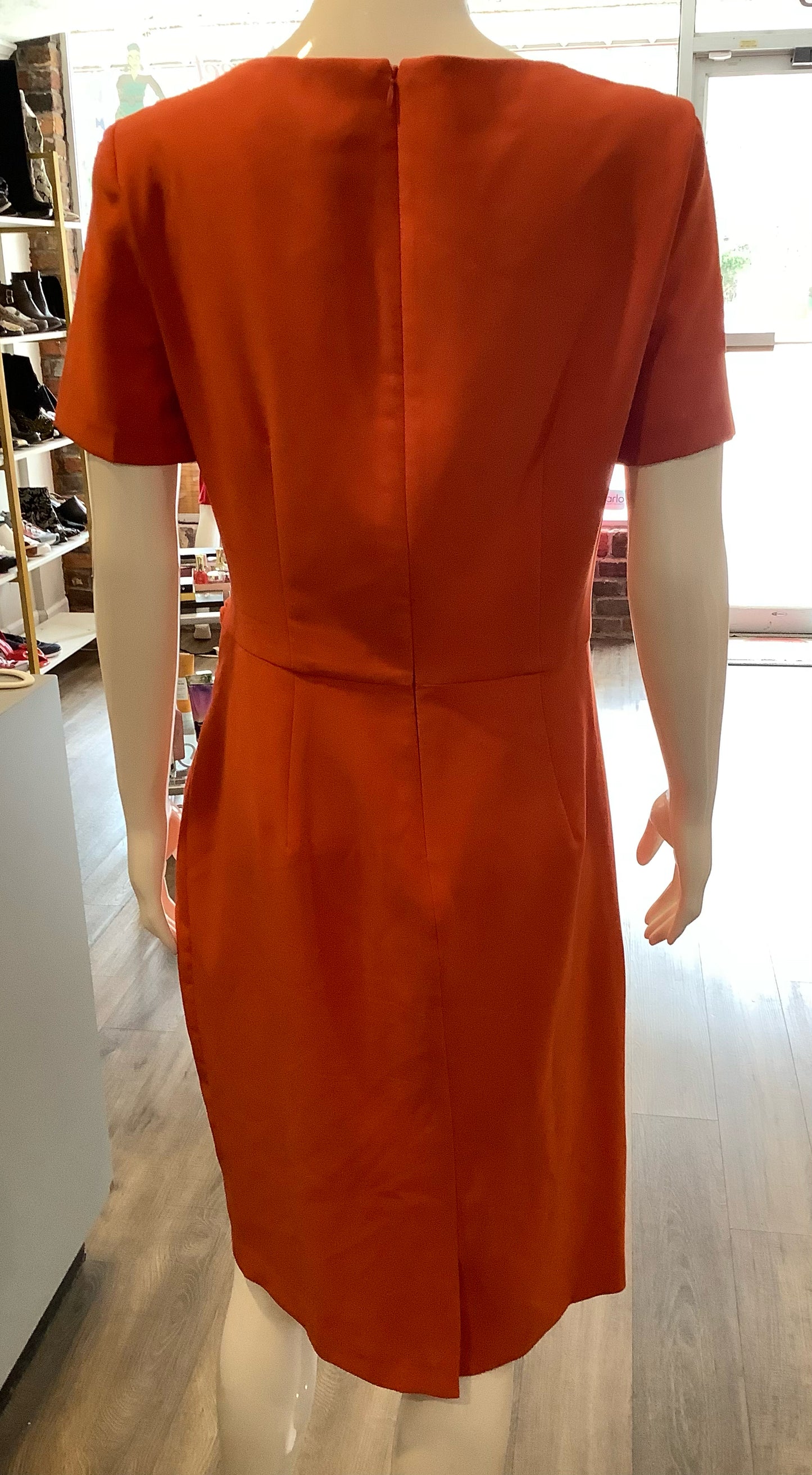 maggy london orange dress Maggy London Fallyn Orange Dress Size 22W