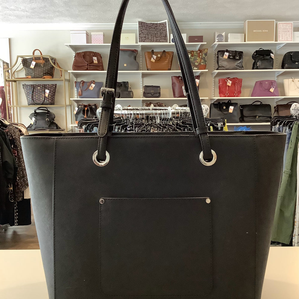 Michael Kors Black Walsh Medium Tote Bag