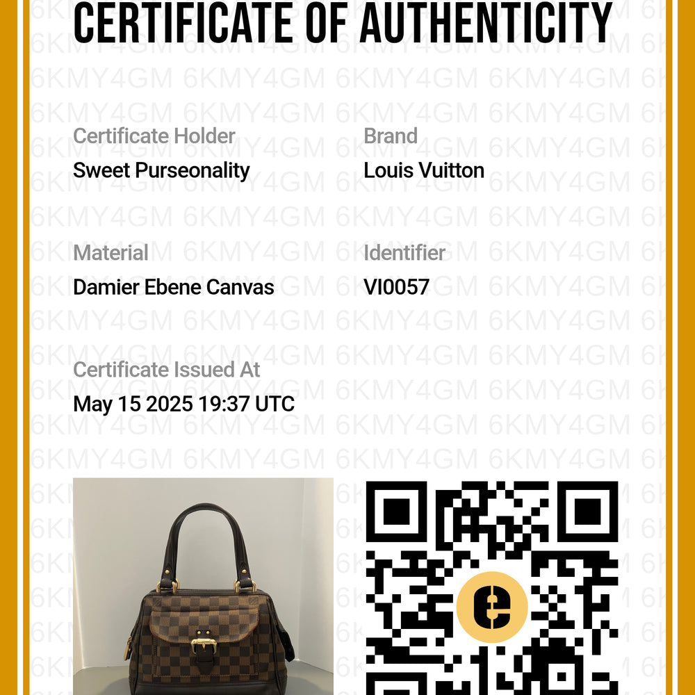 
                      
                        Louis Vuitton Knightbridge Damier Handbag
                      
                    