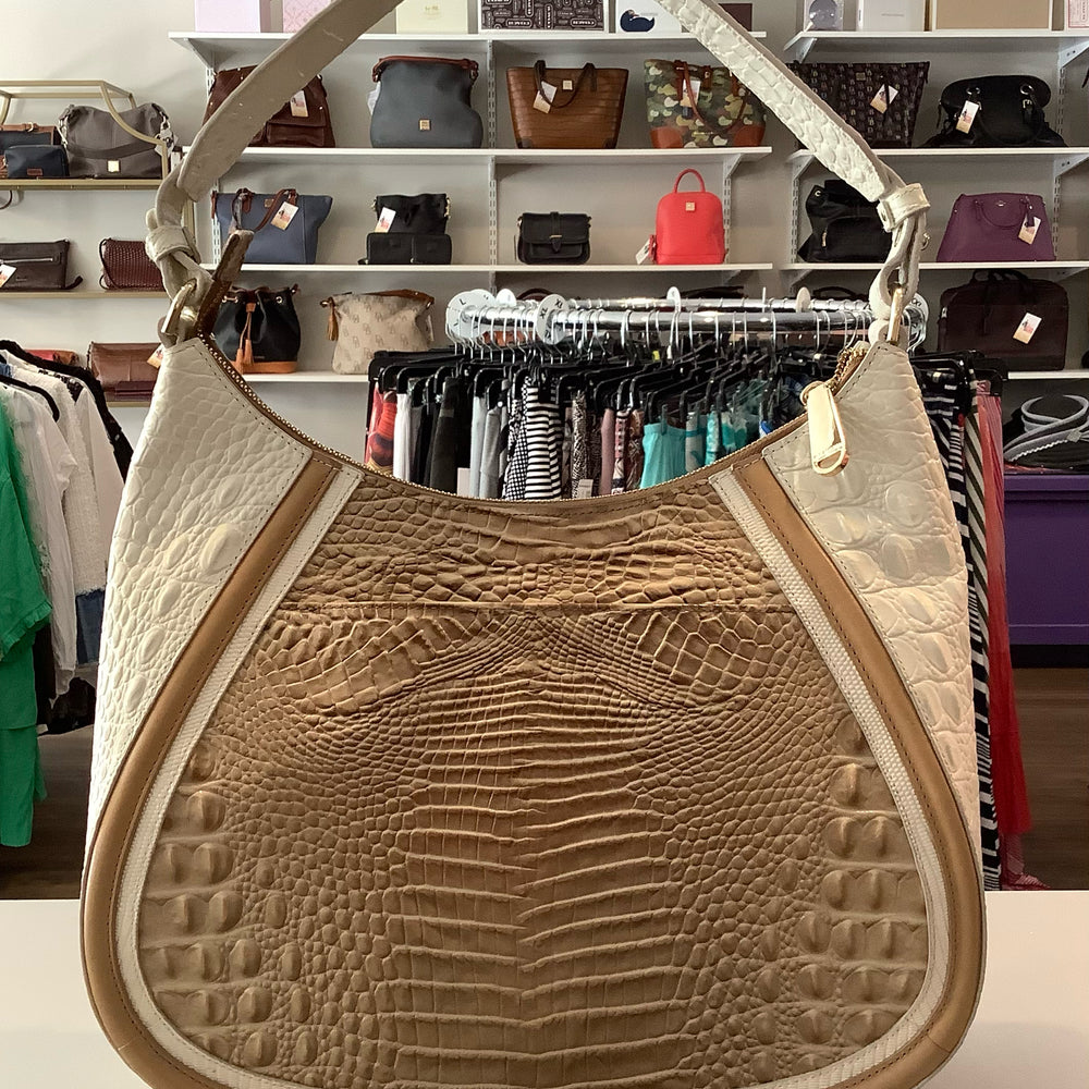 Brahmin Enchant Amira Shoulder Bag - Shortbread