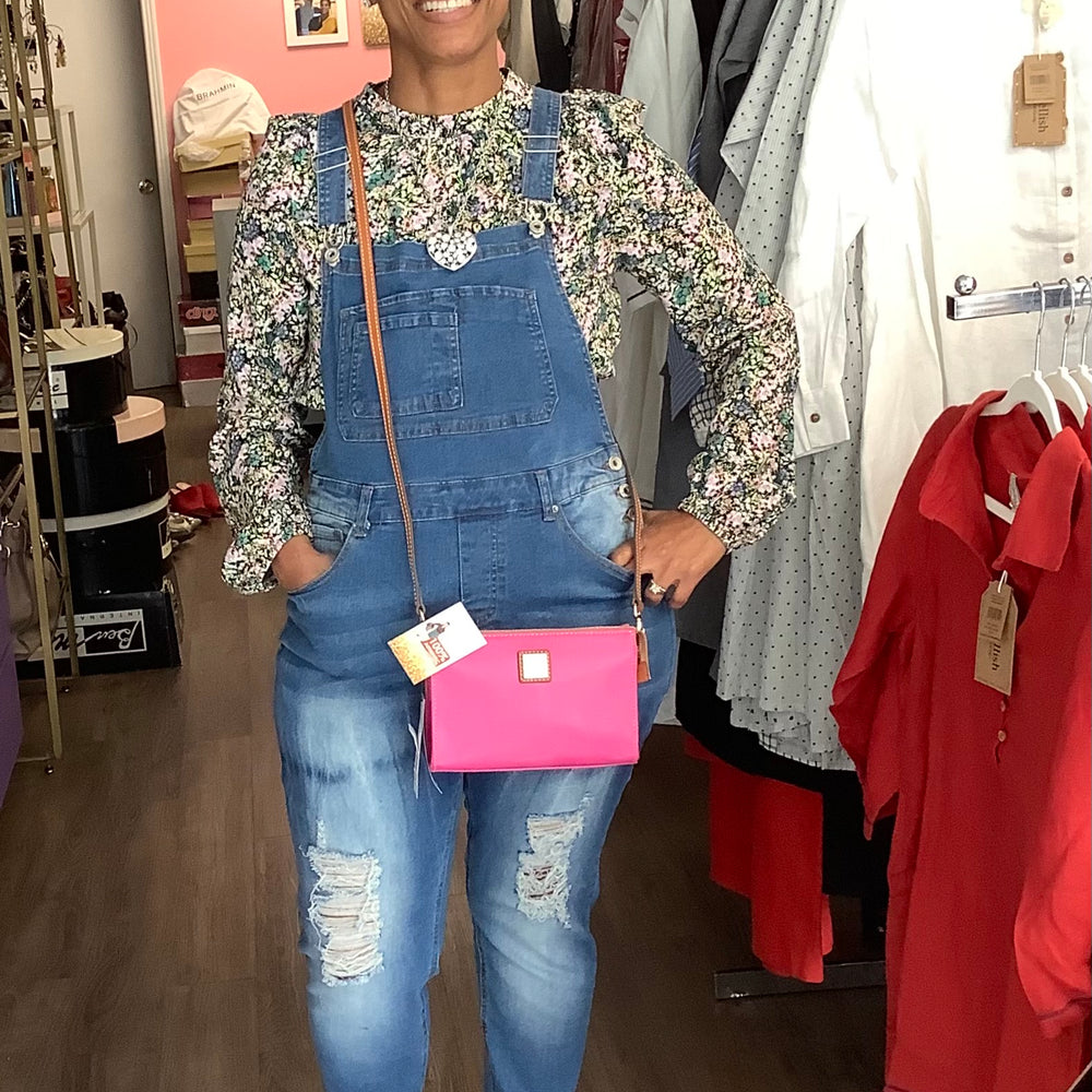 
                      
                        Dooney and Bourke Saffiano Janine Crossbody
                      
                    