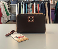 Load image into Gallery viewer, Dooney and Bourke Pebble Grain Medium Zip Around Wallet