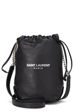 Load image into Gallery viewer, YSL Lambskin Teddy Drawstring Bag