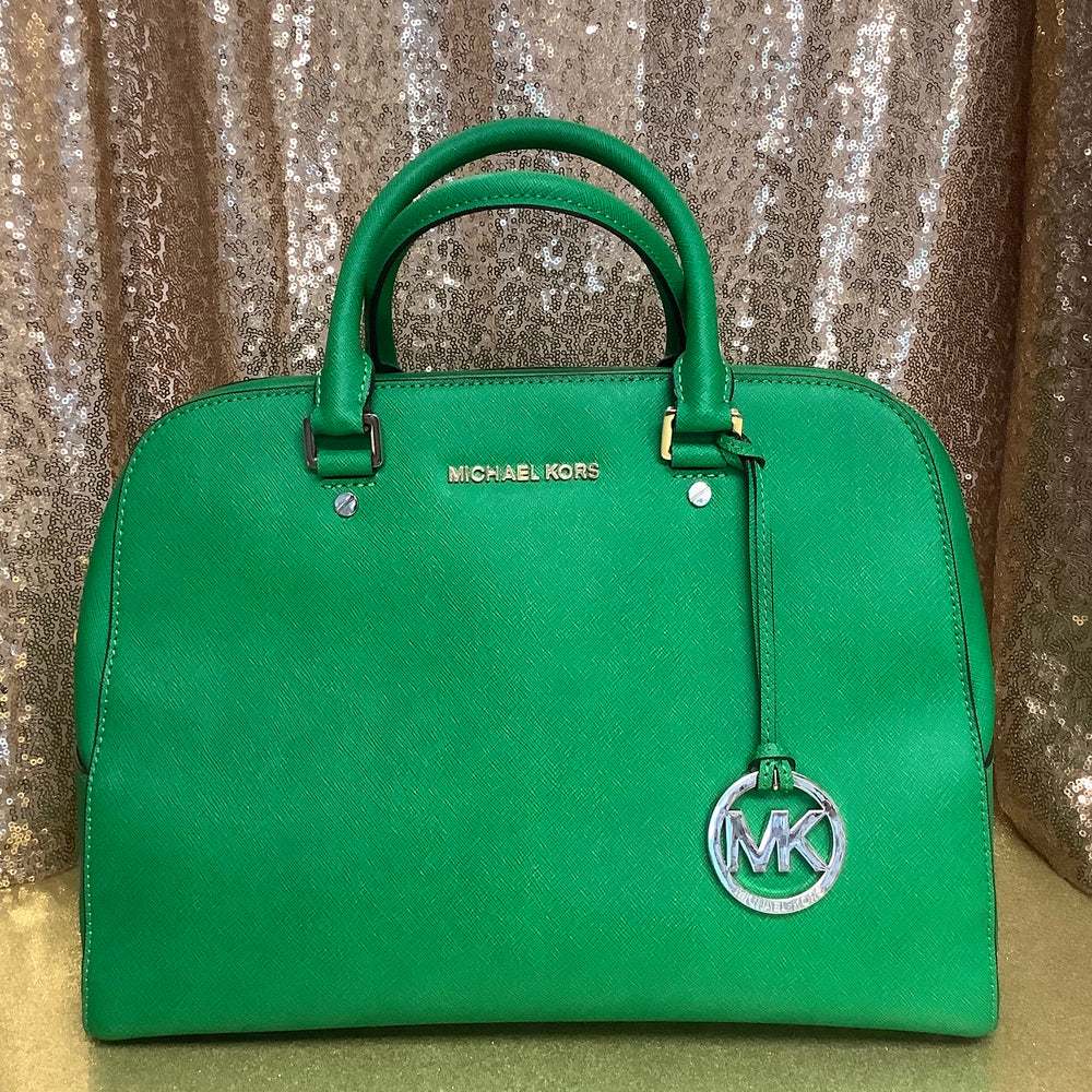 Michael Kors Saffino Leather Handbag
