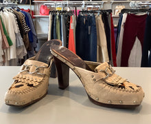 Load image into Gallery viewer, Leather Mules