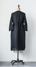 Load image into Gallery viewer, Black  Linen Dress
