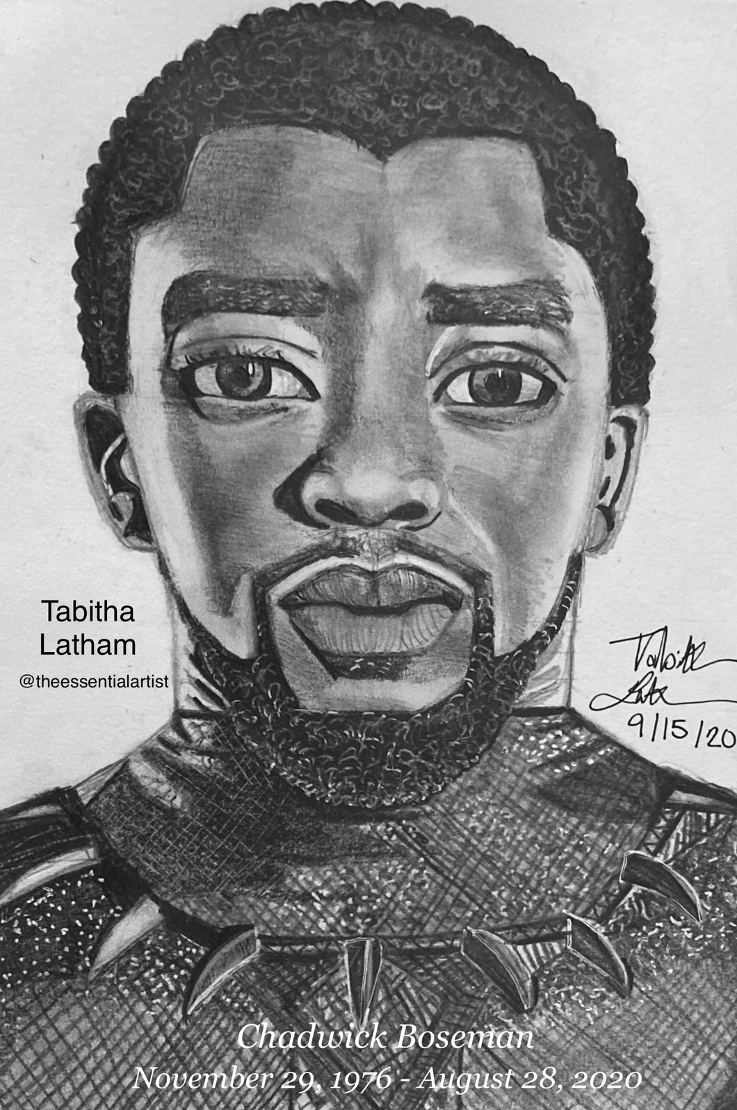 Chadwick Boseman Artwork