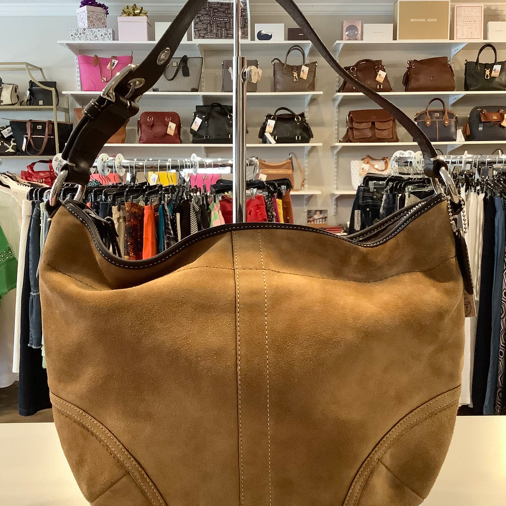 Coach Suede Hobo