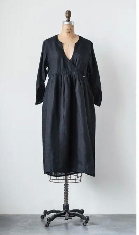 Black  Linen Dress