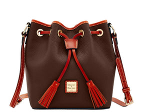 Dooney & Bourke Pebble Grain Crossbody Saddle Bag