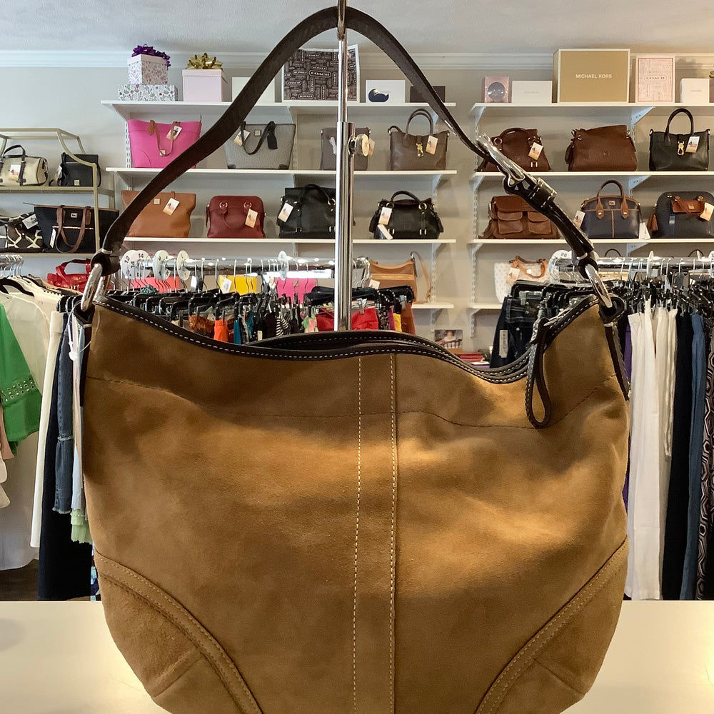 Coach Suede Hobo