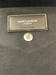 YSL Lambskin Teddy Drawstring Bag